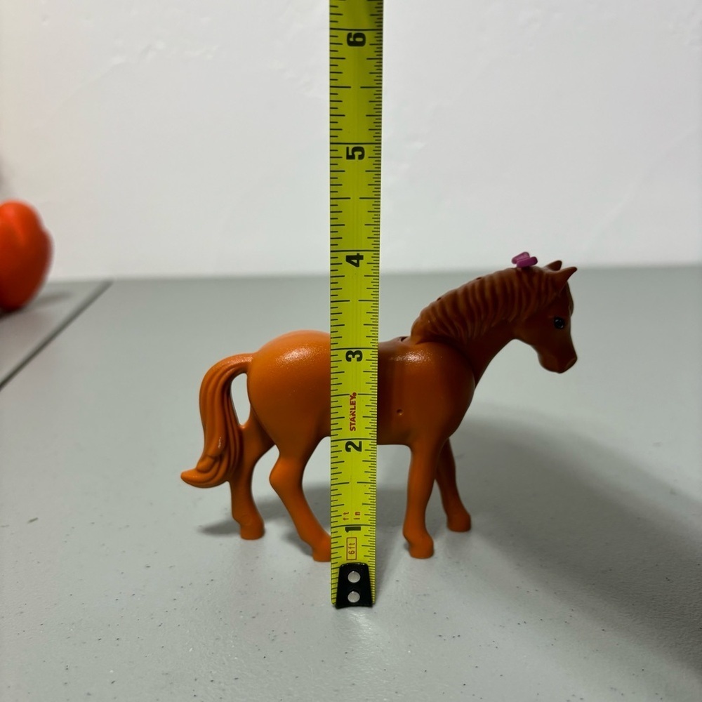 Lego Belville Horse Pink Bow Brown - Picture 3 of 9